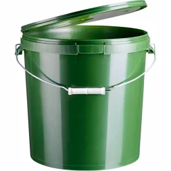 Angelkoffer & Angelboxen ·Köderfischeimer & Angeleimer|Angelfutter-Zubehör<20 l-Eimer (mit Deckel)