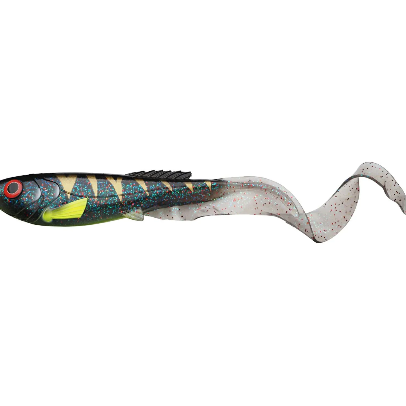 Abu Garcia Gummiköder ·Gummifische & Shads<Beast Curltail (Shadow Tiger) - 4er Set