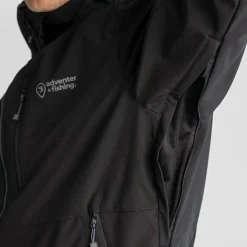 Adventer Outdoor- & Angel-Jacken<Softshelljacke Unisex (Black)