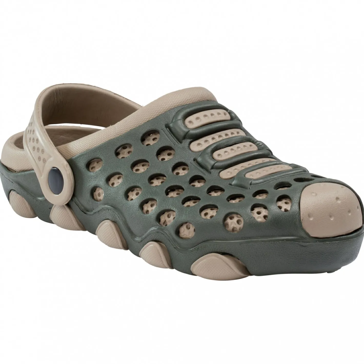 Almwalker Outdoor- & Angel-Sandalen<EVA Schlappen Wild Summer Unisex (Oliv/Ocker)