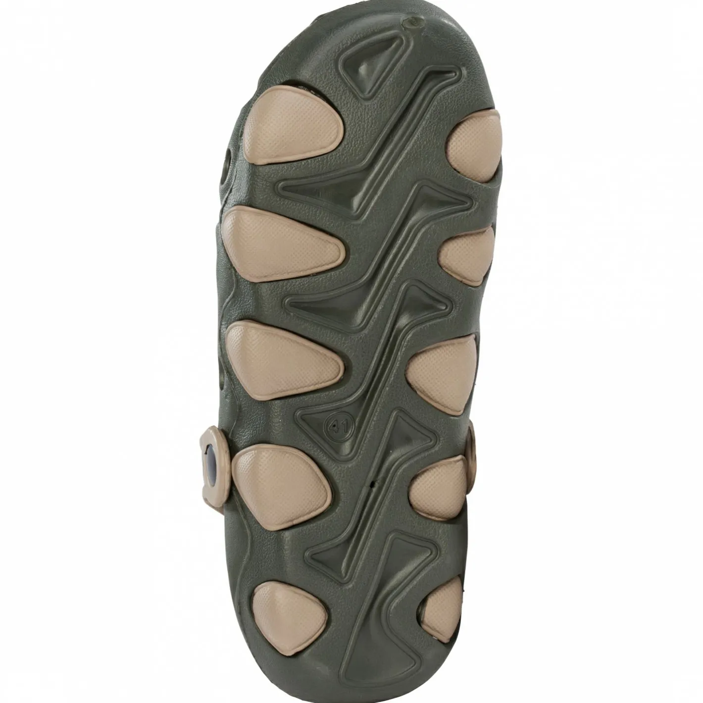 Almwalker Outdoor- & Angel-Sandalen<EVA Schlappen Wild Summer Unisex (Oliv/Ocker)