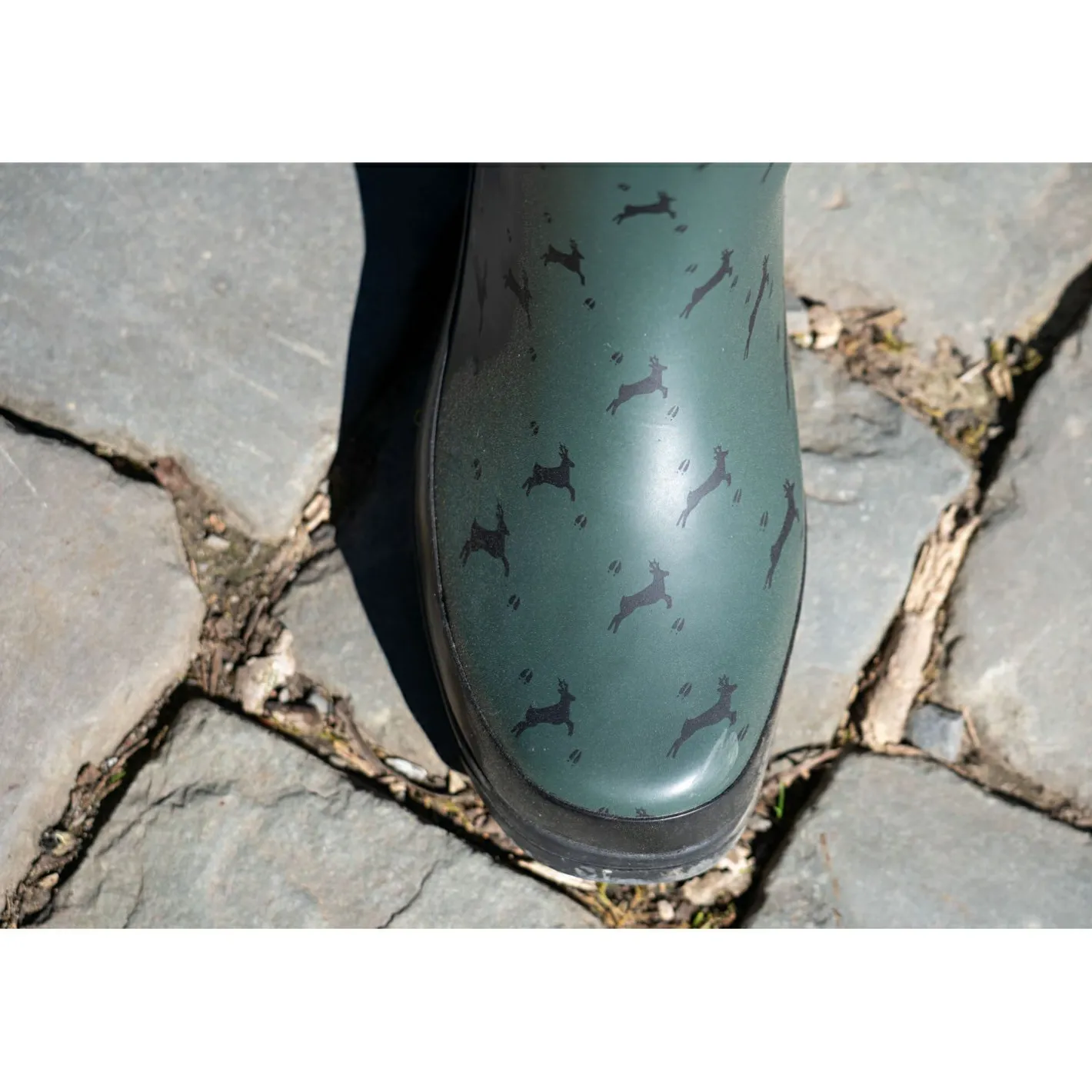 Almwalker Gummistiefel Hirschlein Damen (Oliv)