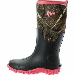 Sale Almwalker Neoprenstiefel Fleur Damen (Schwarz/Camouflage/Pink)