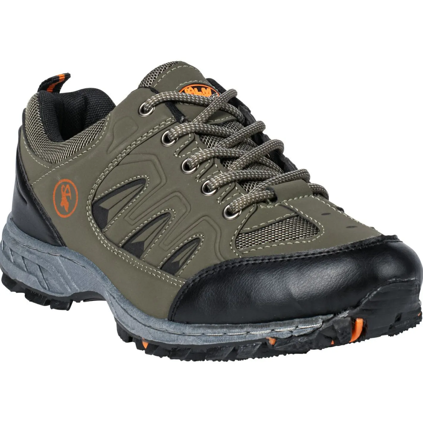 Almwalker Angel- & Outdoor-Schuhe<Outdoorschuhe Basecamp IV Herren (Oliv/Schwarz)