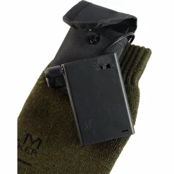 Almwalker Red Level Outdoor- & Angel-Socken|Beheizbare Bekleidung<Kniestrümpfe Feuerland Unisex, beheizbar (Oliv)