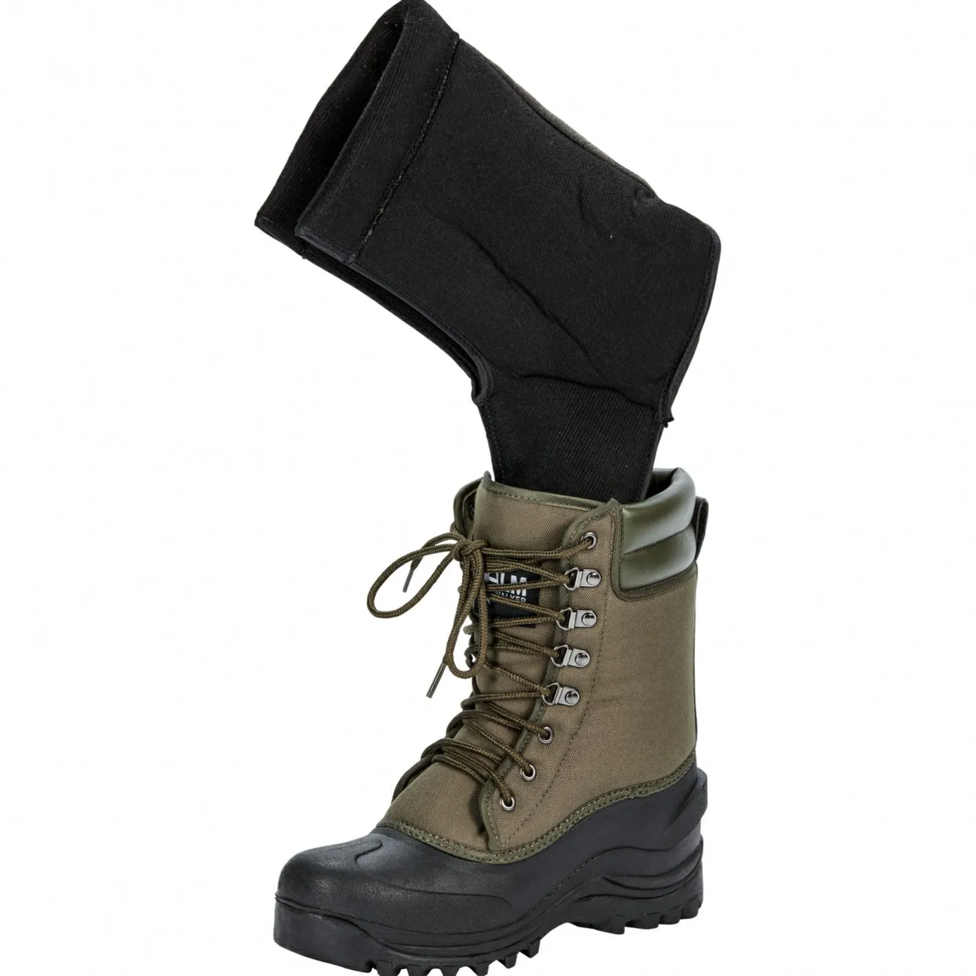 Almwalker Angel-Gummistiefel & Neoprenstiefel|Angelstiefel & Outdoor Boots<Thermoboots Forrester Herren (Oliv/Schwarz)