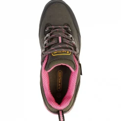 Hot Almwalker Trekkingschuhe Ventura Pro Low Damen (Khaki/Pink)