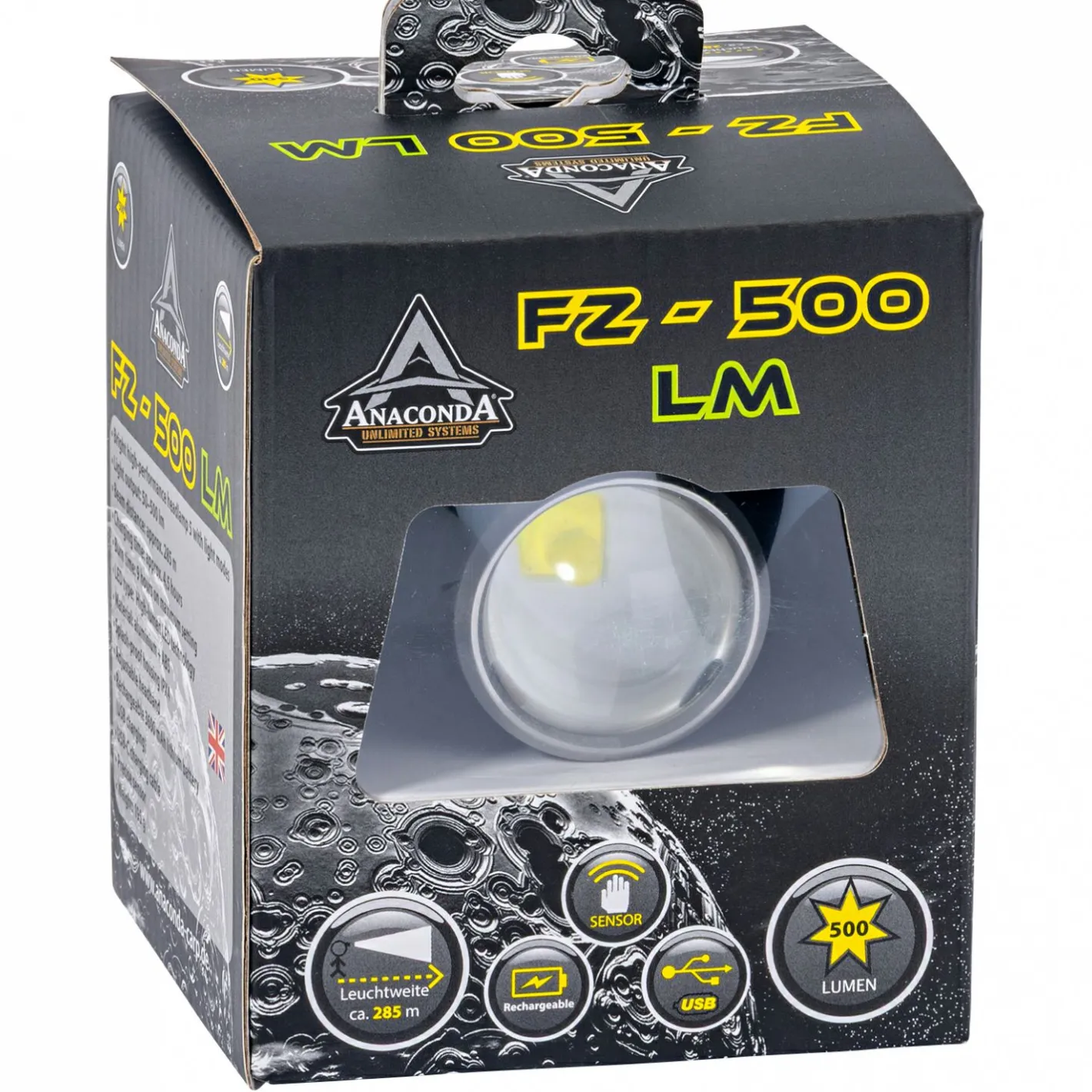 Anaconda Angellampen Und Co.|Angelboote ·Kopflampen<FZ-500 LM