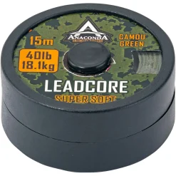 Anaconda Vorfachschnüre<Super Soft Leadcore (camou green)
