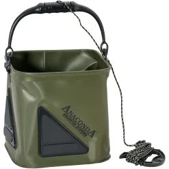 Anaconda Angelkoffer & Angelboxen ·Köderfischeimer & Angeleimer<Wassereimer Pull Up Bucket (17 Liter)