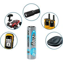 Clearance Ansmann Akkubatterie maxE Mignon (AA/HR6)