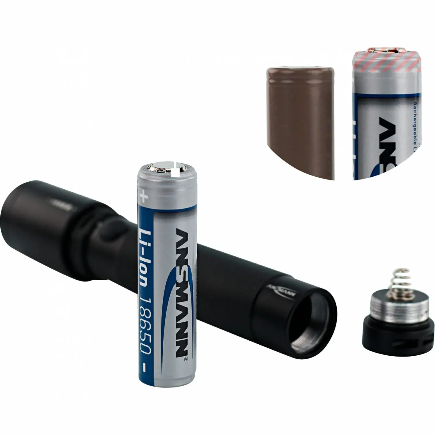 Ansmann Batterien & Akkus<Li-Ion-Akku (18650)