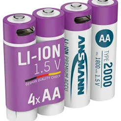 Online Ansmann Lithium Akku Mignon AA Typ 2000