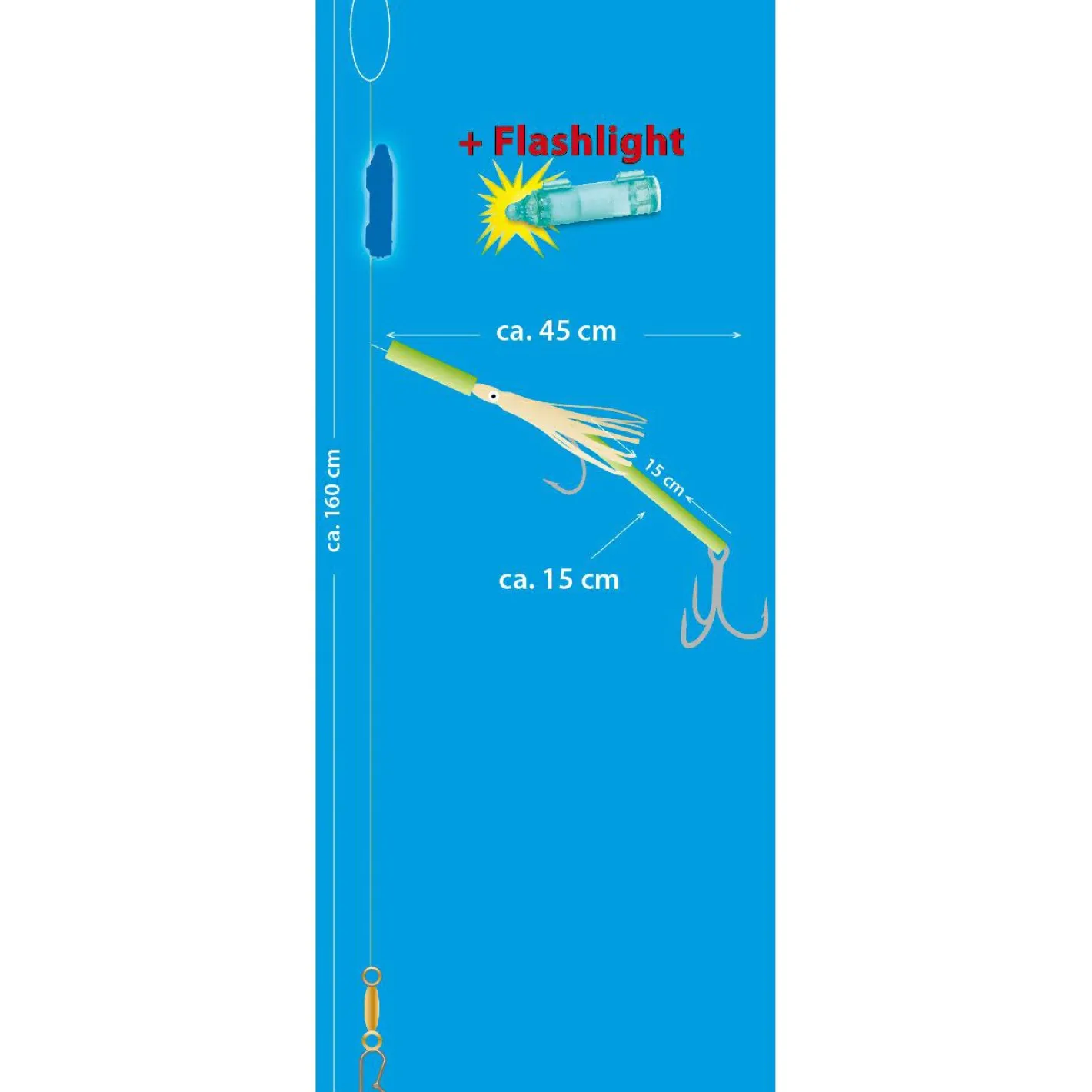 Discount Aquantic Leng Rig (Flashlight)