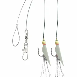 Discount Aquantic Real Skin Vorfach Rig 2 (Natural)