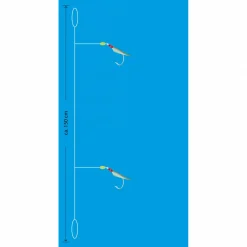 Discount Aquantic Real Skin Vorfach Rig 2 (Natural)