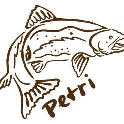 Discount Aufkleber (Trout Petri)