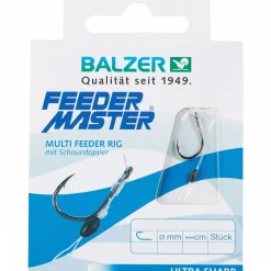 Discount Balzer Method Feeder Haken mit Schnurstopper