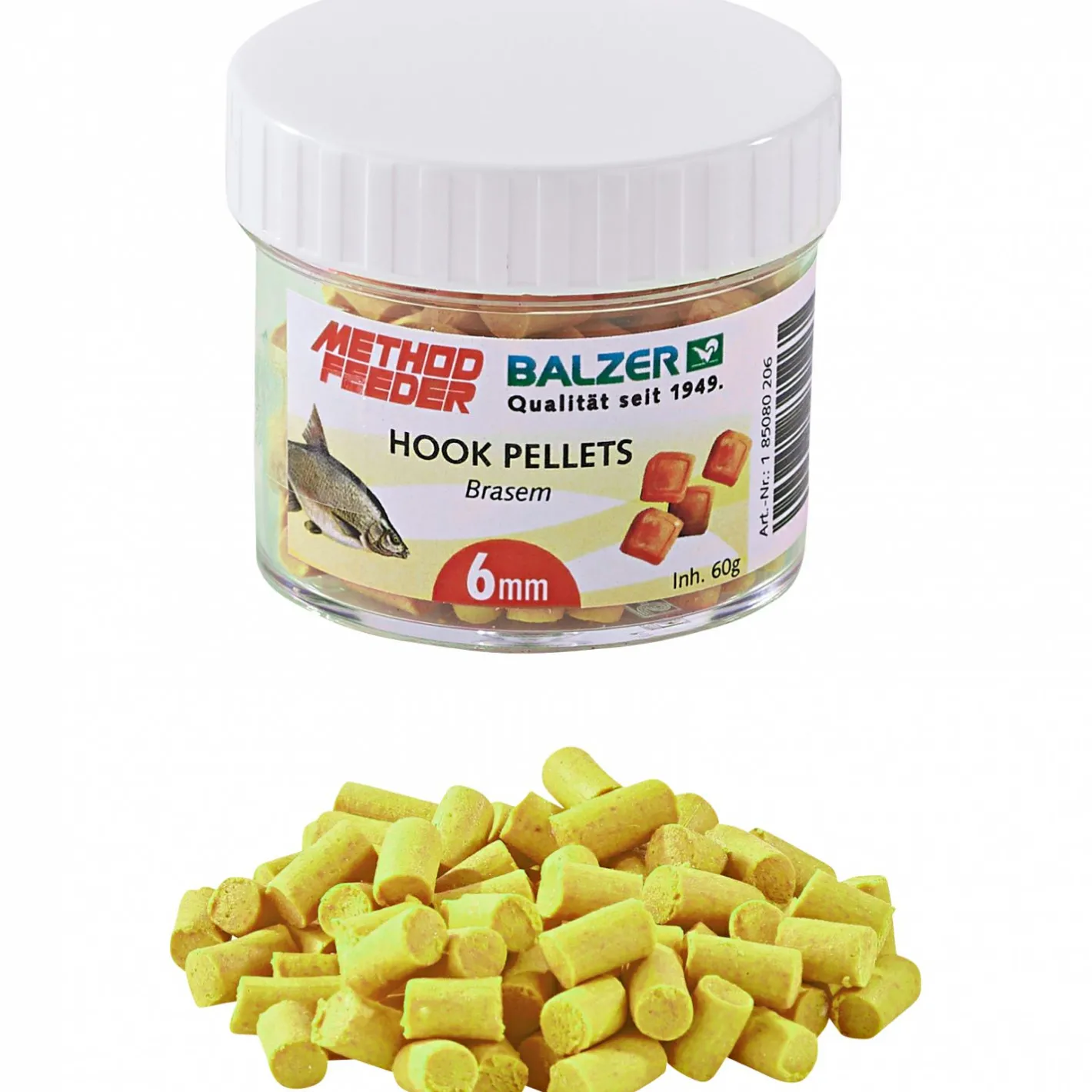 Balzer Friedfischfutter|Friedfischangeln-Zubehör<Method Feeder Pellets (Brasem)