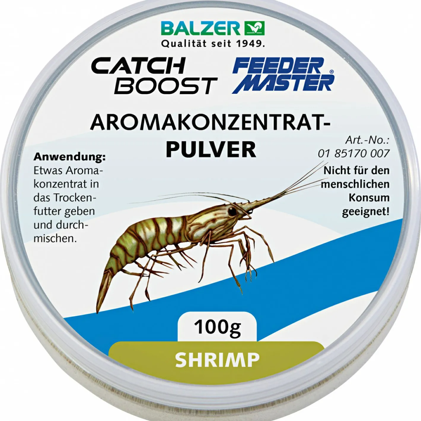 Balzer Angellockstoffe & Boilie-Flavours<Pulver Aromakonzentrat Catch Boost (Shrimp)