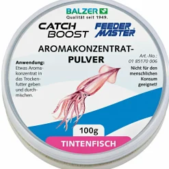New Balzer Pulver Aromakonzentrat Catch Boost (Tintenfisch)