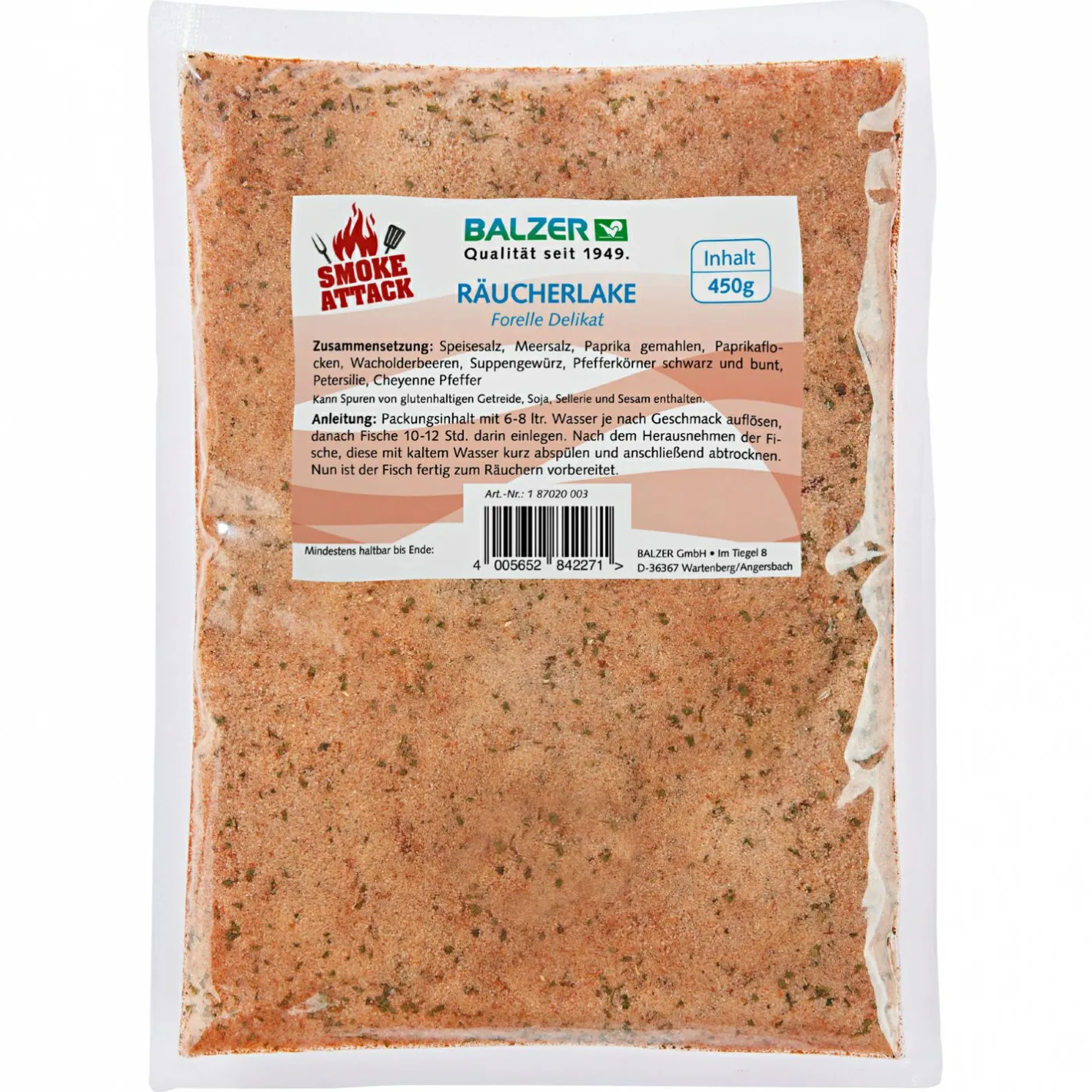 Sale Balzer Räucherlaken (Forelle Delicat)