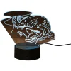 Bearstep Angel-Dekoration|Geschenkideen Für Angler<LED Deko Hecht
