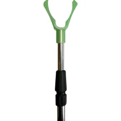 New Behr Edelstahl-Rutenhalter ausziehbar mit Glo-Auflage