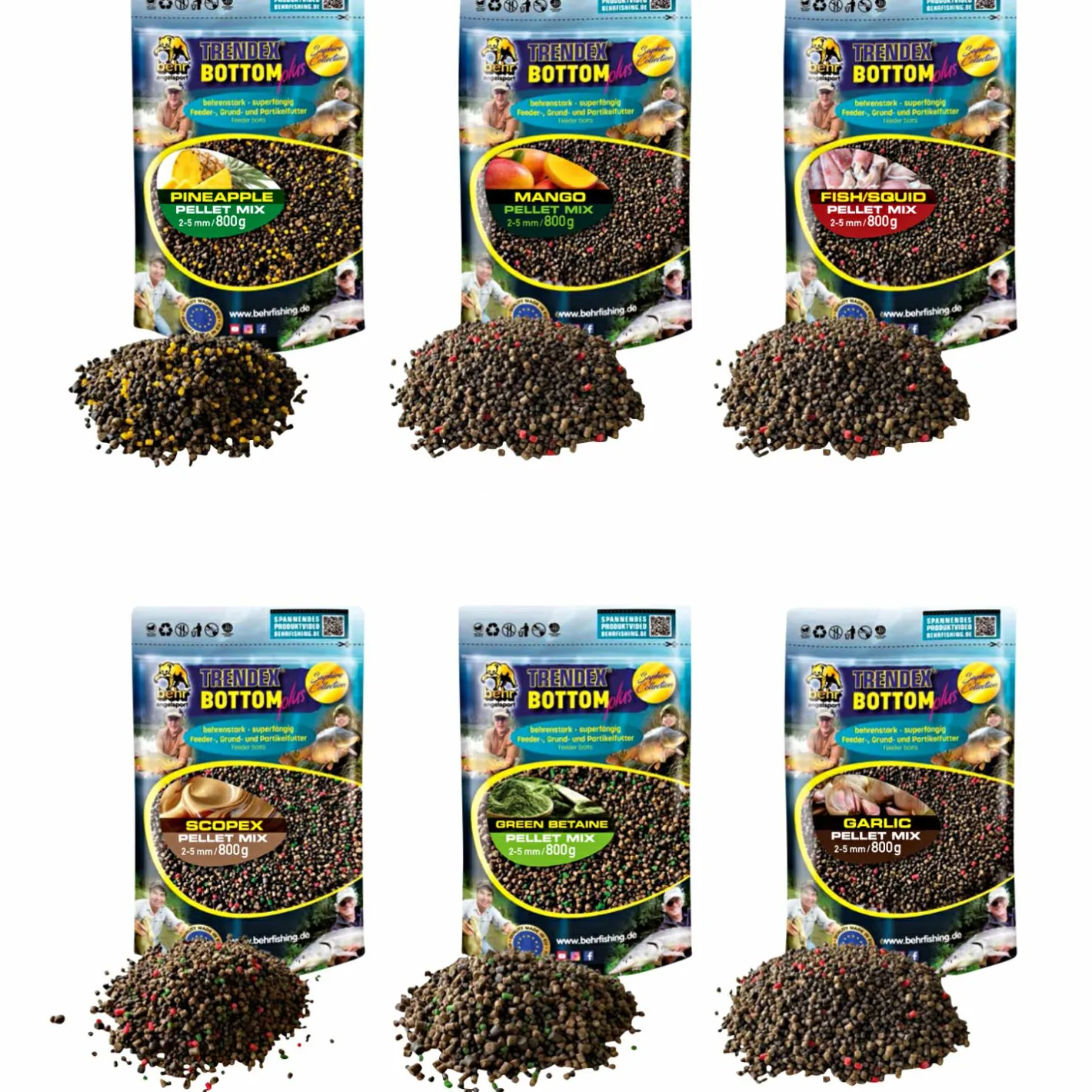 Behr Friedfischfutter|Friedfischangeln-Zubehör<Pellet Mix (Scopex)