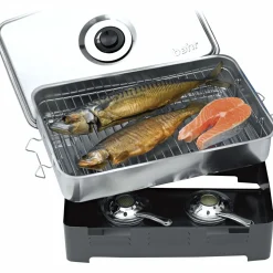 Behr Räucherbedarf·Fisch-Räucheröfen<Räucherofen (Edelstahl)