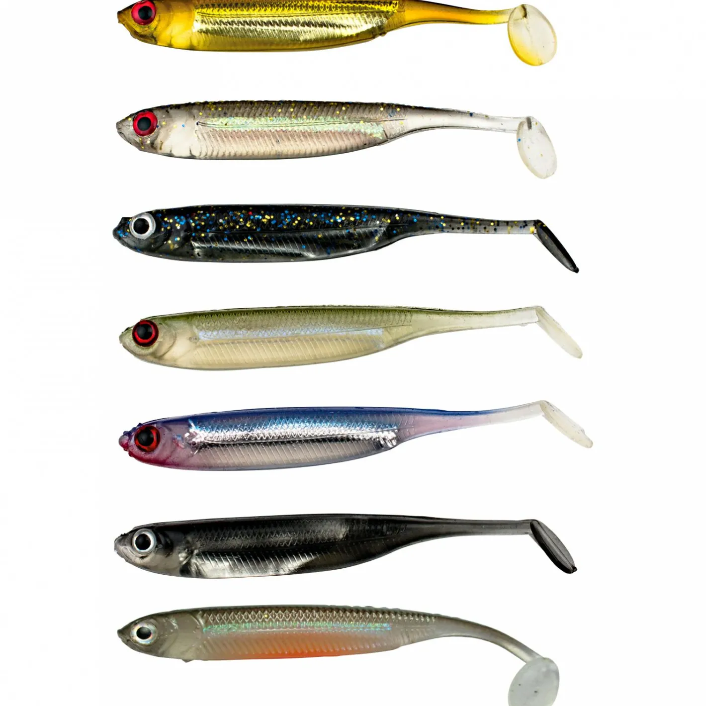 Behr Gummiköder ·Gummifische & Shads|Raubfischangeln Kunstköder<Softbait Set Drop-Shot Minnow Elritze