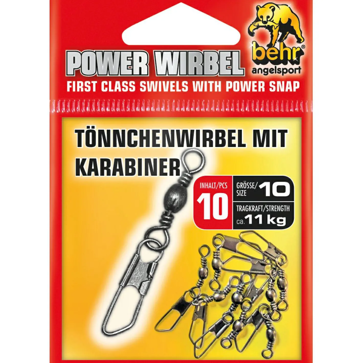 Discount Behr Tönnchenwirbel mit Karabiner