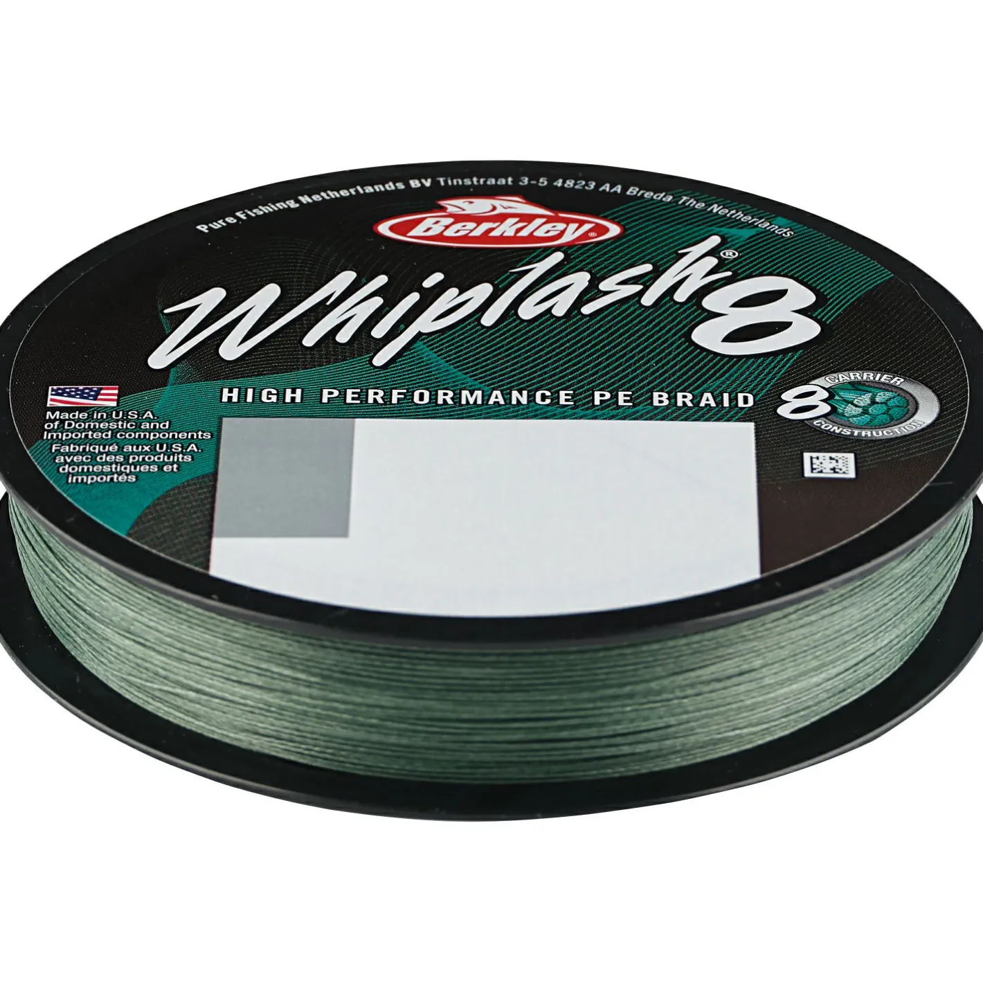 New Berkley Angelschnur Whiplash8 (grün, 300 m)