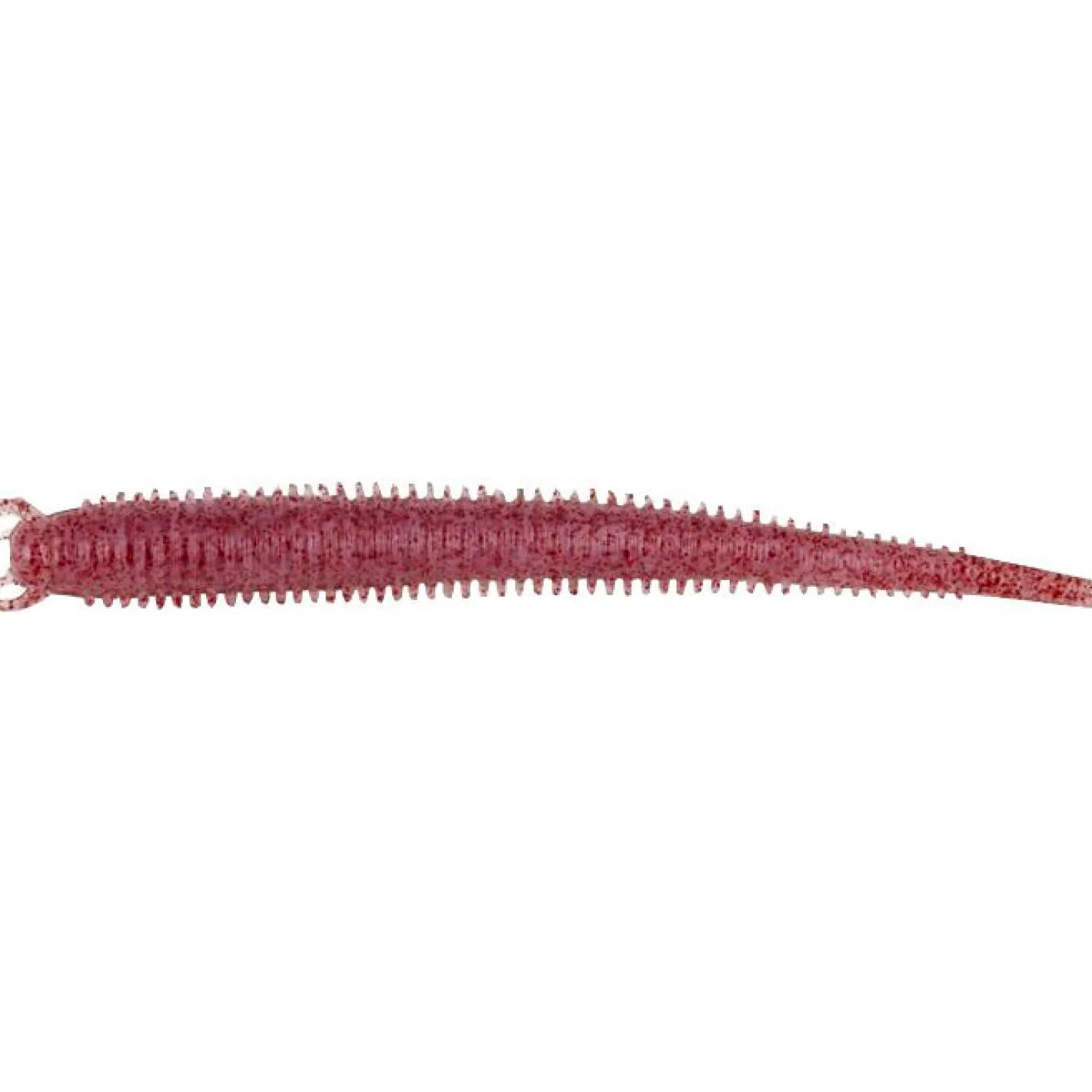 New Berkley Gulp!® Saltwater Fat Sandworm (Clear Red Fleck)