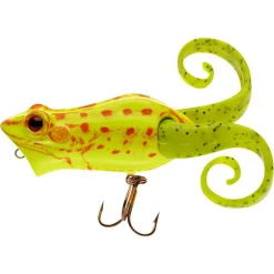 Berkley Wobbler|Raubfischangeln Kunstköder<Jerkbait Frenzy® Pop Frog 60 (Chartreuse)