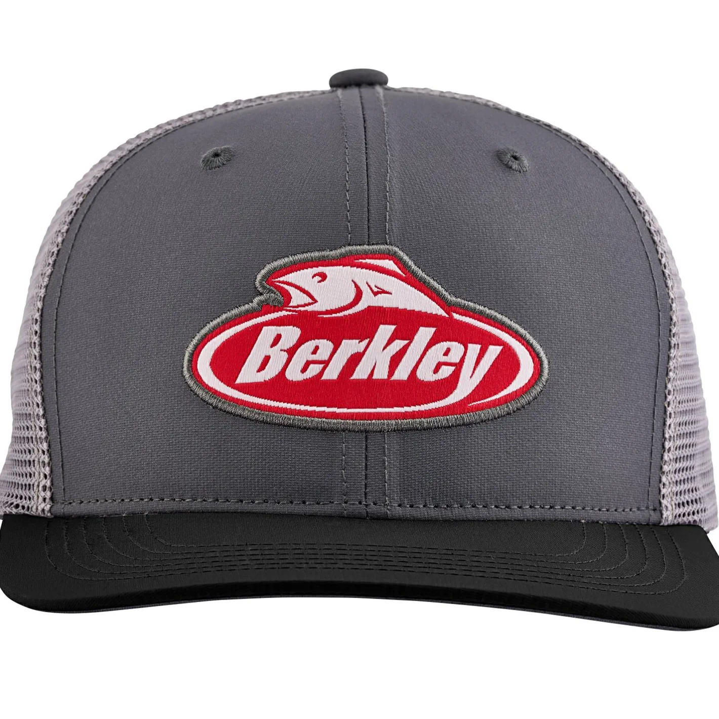 Clearance Berkley Performance Trucker Cap (Charcoal Black/Grey)