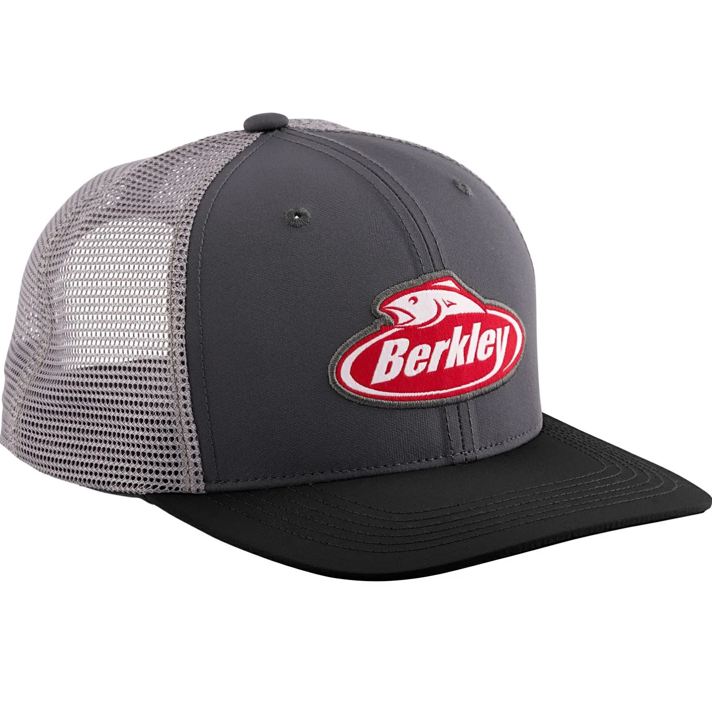 Clearance Berkley Performance Trucker Cap (Charcoal Black/Grey)