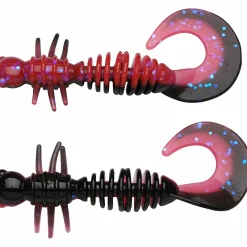 Sale Berkley PowerBait Power Curly (Salmon Egg Red/Black)