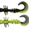 Discount Berkley PowerBait Power Curly (Black/Sunshine Yellow)