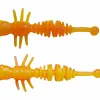 Berkley Gummiköder ·Creature Baits|Raubfischangeln Kunstköder<PowerBait Power Larvae (Fluo Orange/Sunshine Yellow)