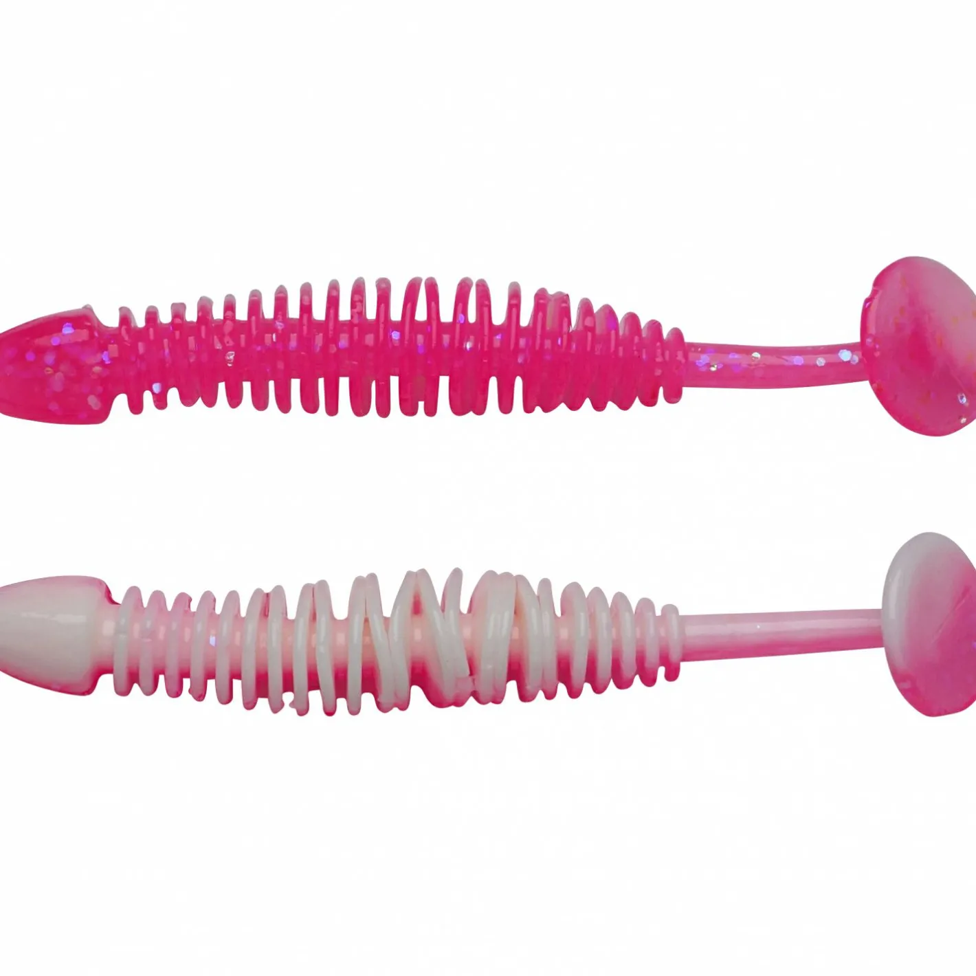 Berkley Gummiköder ·Gummifische & Shads<PowerBait Power Leech (Pink/White)