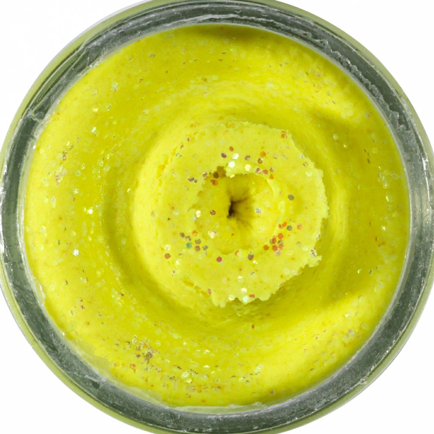 Clearance Berkley PowerBait® Sinking Glitter Trout Dough (Sunshine Yellow Glitter)