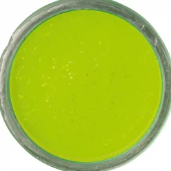 New Berkley PowerBait® Sinking Glitter Trout Dough (Chartreuse Glitter)