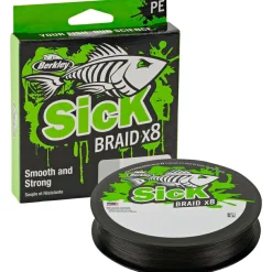 Berkley Geflochtene Schnüre<Sick Braid x8 (150 m, Black)