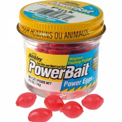 Berkley Forellen-Kunstköder|Gummiköder ·Sonstige Weichplastikköder<Softbait PowerBait® Power Eggs® Floating Magnum (Pink)