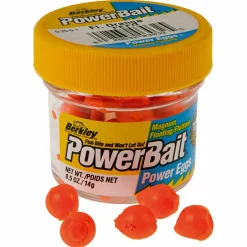 Berkley Raubfischangeln Kunstköder|Forellen-Kunstköder<Softbait PowerBait® Power Eggs® Floating Magnum (Fluorescent Orange)