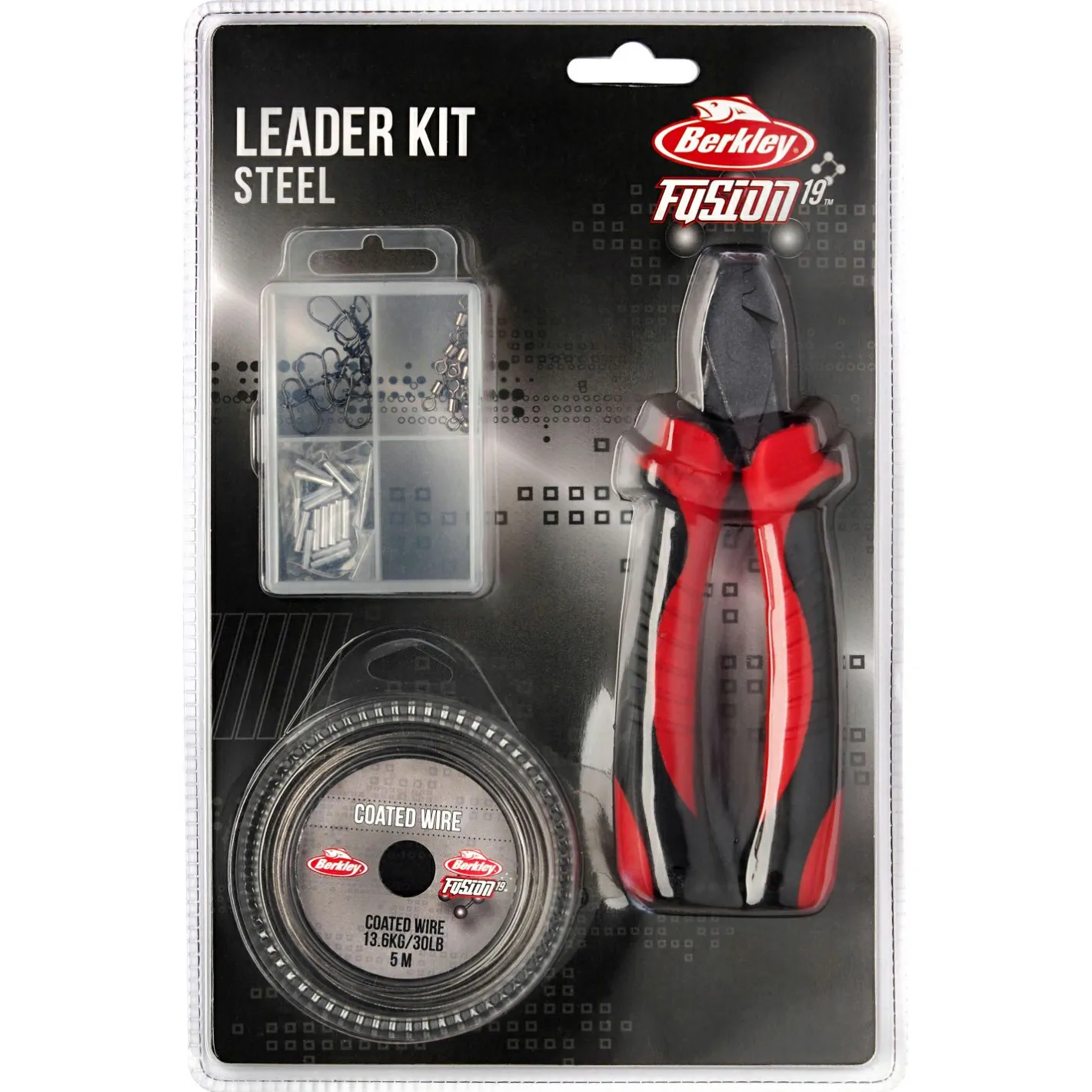 New Berkley Stahlvorfach Kit Fusion 19 Steel