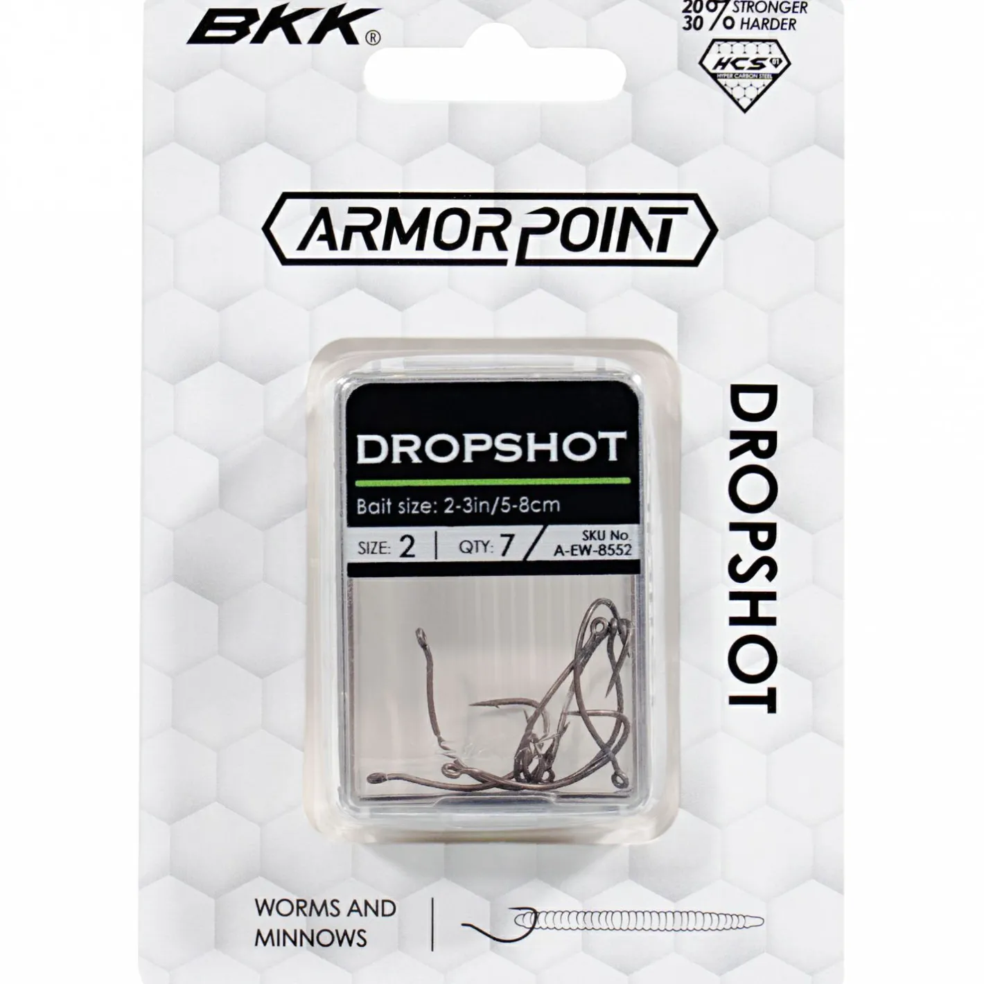 BKK Drop Shot-Haken|Angelhaken<Dropshot Haken Super Slide