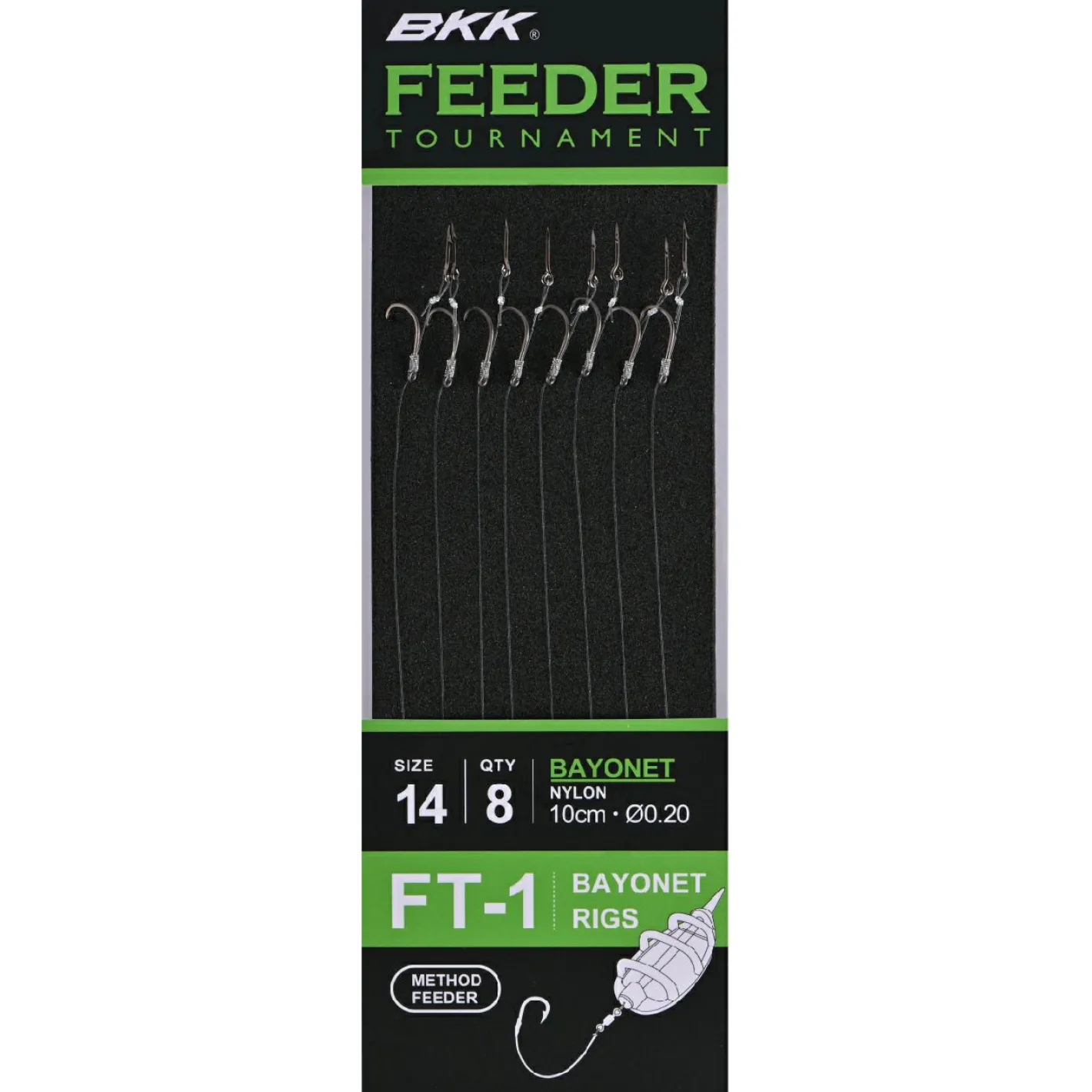 Outlet BKK Feeder Snelled FT-1 Bayonet Rig