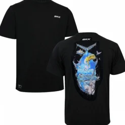 Sale BKK Short Sleeve Casual Shirt, Brand Values GT (Black)
